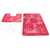Набор ковриков Shahintex PP Розовый 64 (50*80+50*50 см)