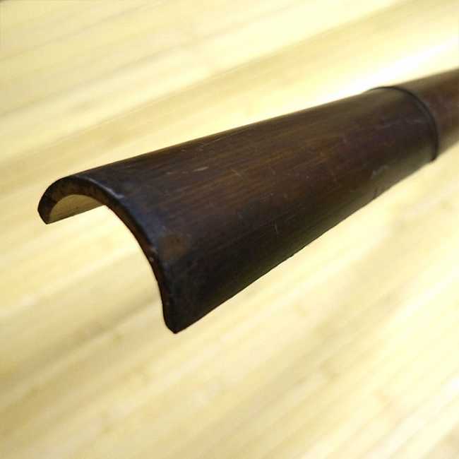 Фото 1/2 ствола бамбука махагон D 50-60 мм, длина 2900-3000 мм
