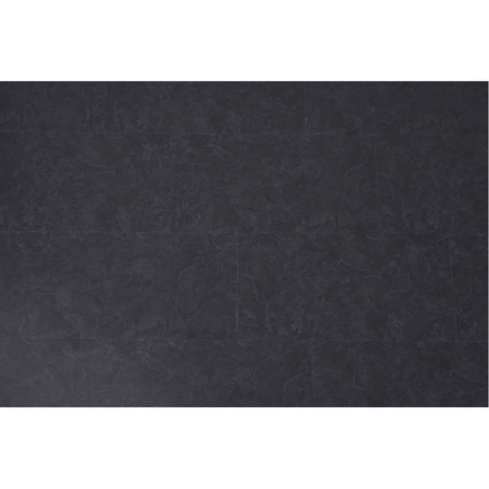 Фото Плитка ПВХ Vinilam Ceramo Stone Сланцевый черный 61607, 43 класс (940х470х6.0 мм)