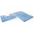 Набор ковриков Shahitex Эко Голубой  11 (45*71+45*43 см)