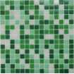 Маленькое фото Мозаика стеклянная Bonaparte Grass 20х20 (327х327х4 мм)
