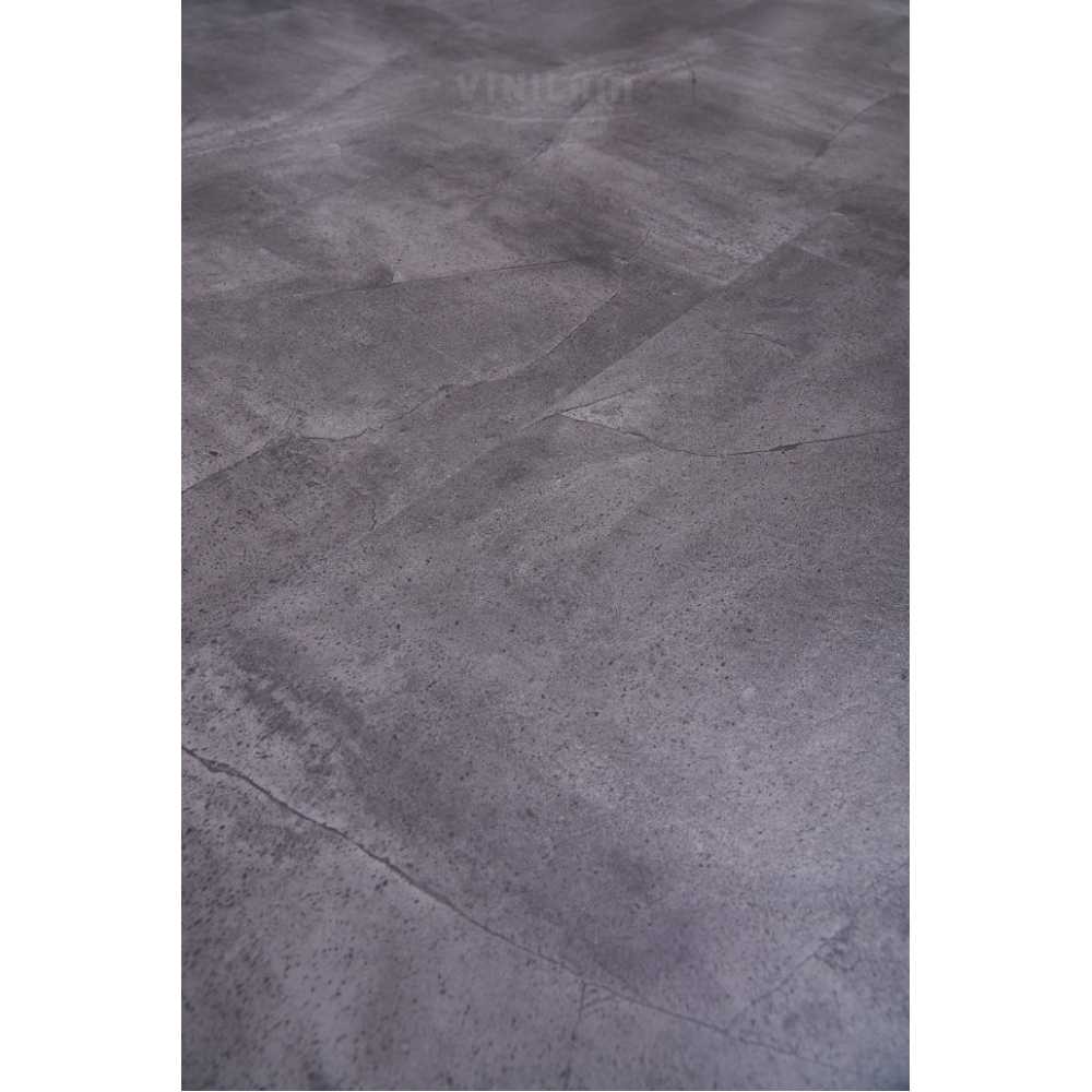 Фото Плитка ПВХ клеевая Vinilam Ceramo Stone Серый Бетон 61602, 43 класс (950х480х2.5 мм)