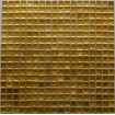 Маленькое фото Мозаика стеклянная Bonaparte Classik gold 15х15 (300х300х8 мм)