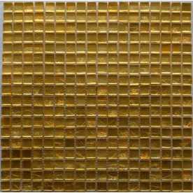 Мозаика стеклянная Bonaparte Classik gold 15х15 (300х300х8 мм)