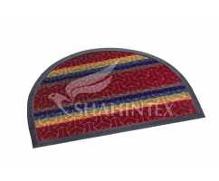 Коврик придверный Lux Shahintex multi-color 40*60 (полукруглый) бордовый