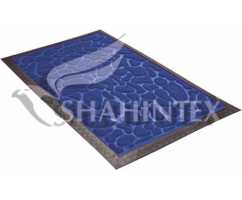 Коврик придверный влаговпитывающий SHAHINTEX МХ10 синий (40*60) см