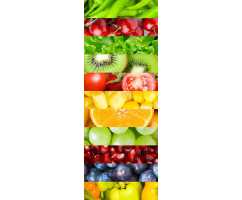 Овощи и фрукты, 100*270 см