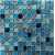 Мозаика стеклянная Bonaparte Satin Blue 23х23 (300х300х8 мм)