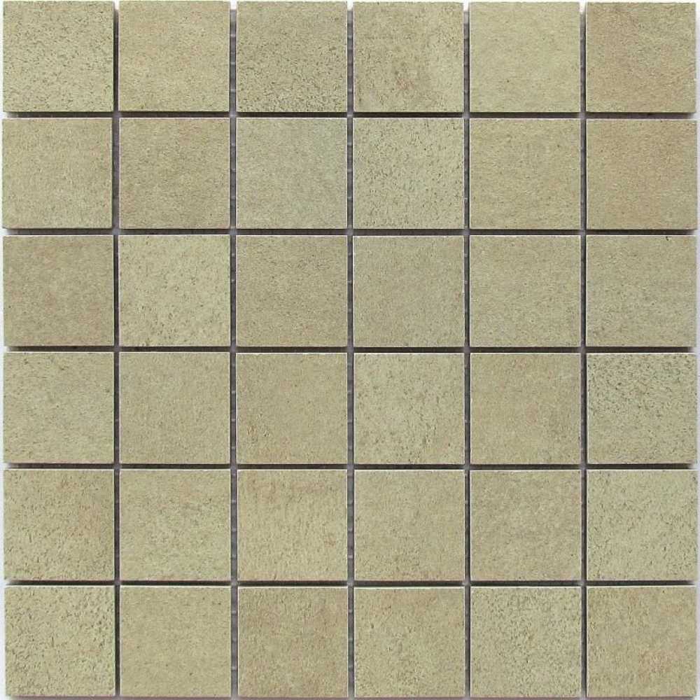 Фото Мозаика из керамогранита Bonaparte EDMA Beige Mosaic 48х48 (300х300х9.4 мм)