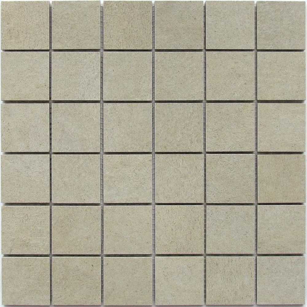 Фото Мозаика из керамогранита Bonaparte EDMA White Mosaic 48х48 (300х300х9.4 мм)