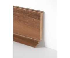 Плинтус напольный, гибкий Dollken (Долкен) S60 Flex 2363 Фруктовое Дерево Темное 60x15х2575 (1уп=20 шт)