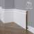 Плинтус напольный под покраску 22-150-16 Madest Decor MDF (150х16х2400 мм)