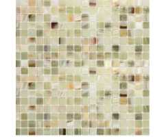 Мозаика из натурального камня Caramelle Onice Jade Verde POL 15х15 (305х305х7 мм)