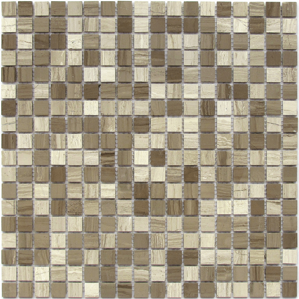 Фото Мозаика из натурального камня Bonaparte Kansas-15, 15х15 (305х305х4 мм)