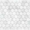 Маленькое фото Мозаика из натурального камня Caramelle Pietrine Hexagonal Dolomiti Bianco hex 30х18 (295х305х6 мм)