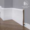 Маленькое фото Плинтус напольный МДФ Madest Decor 23-150-18 крашеный по RAL/NCS (150х18х2400 мм)