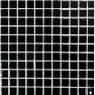 Маленькое фото Мозаика стеклянная Bonaparte Black glass 25х25 (300х300х4 мм)
