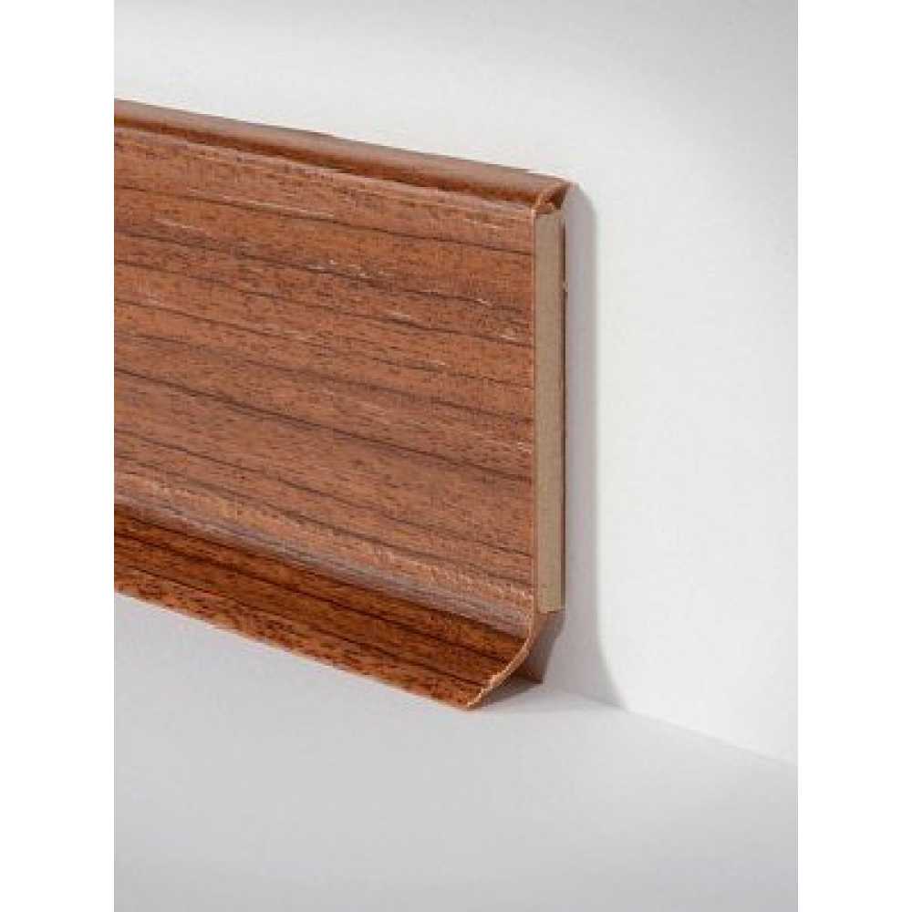 Фото Плинтус напольный, гибкий Dollken (Долкен) S60 Flex 130 Макоре 60x15х2575 (1уп=20 шт)