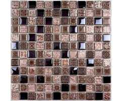 Мозаика стеклянная с камнем Sudan