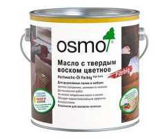 Масло Osmo цветное с твердым воском (0,75 л) 