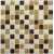 Мозаика стеклянная Bonaparte Latte mix 25х25 (300х300х4 мм)