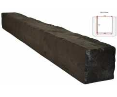 Балка декоративная из полиуретана Arno Decor Рустик 195х195мм Венге, длина 2м