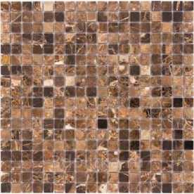  Мозаика из натурального камня Caramelle Emperador Dark 15х15 (305х305х4 мм)
