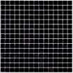 Маленькое фото Мозаика стеклянная Bonaparte Black Light 20х20 (327х327х4 мм)