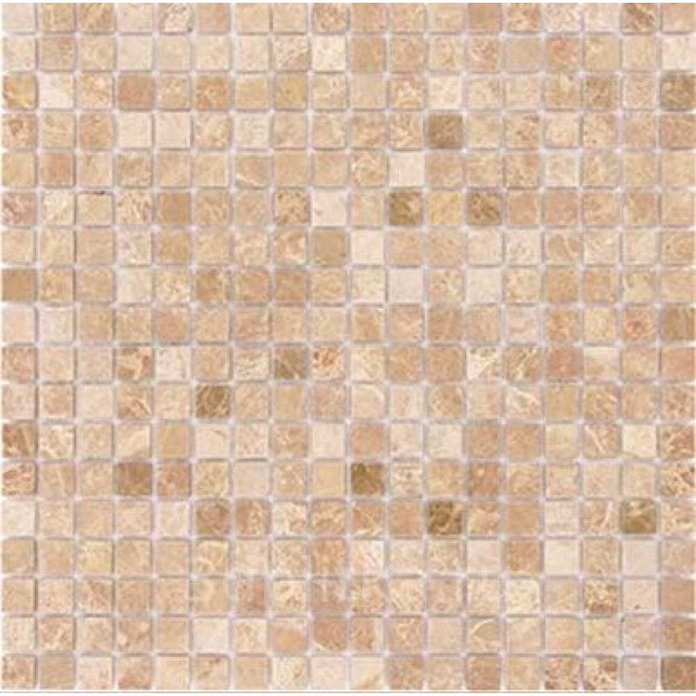 Фото Мозаика из натурального камня Caramelle Emperador Light POL 15х15 (305х305х4 мм)