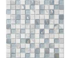 Мозаика стеклянная Caramelle Silk Way Ice Velvet 23х23 (300х300х4мм)