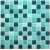 Мозаика стеклянная Bonaparte Maldives 25х25 (300х300х4 мм)