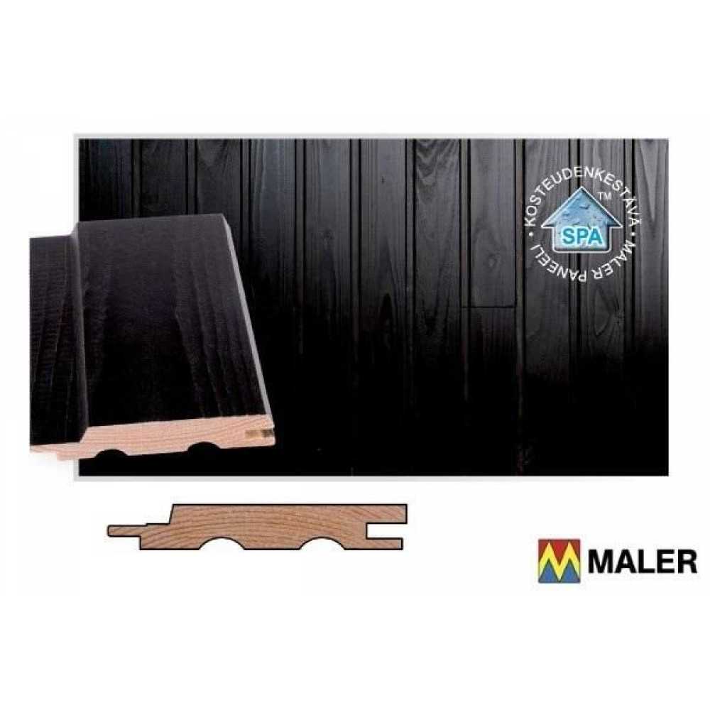 Фото Стеновые панели Maler 3D Сосна черная, 190*10 мм