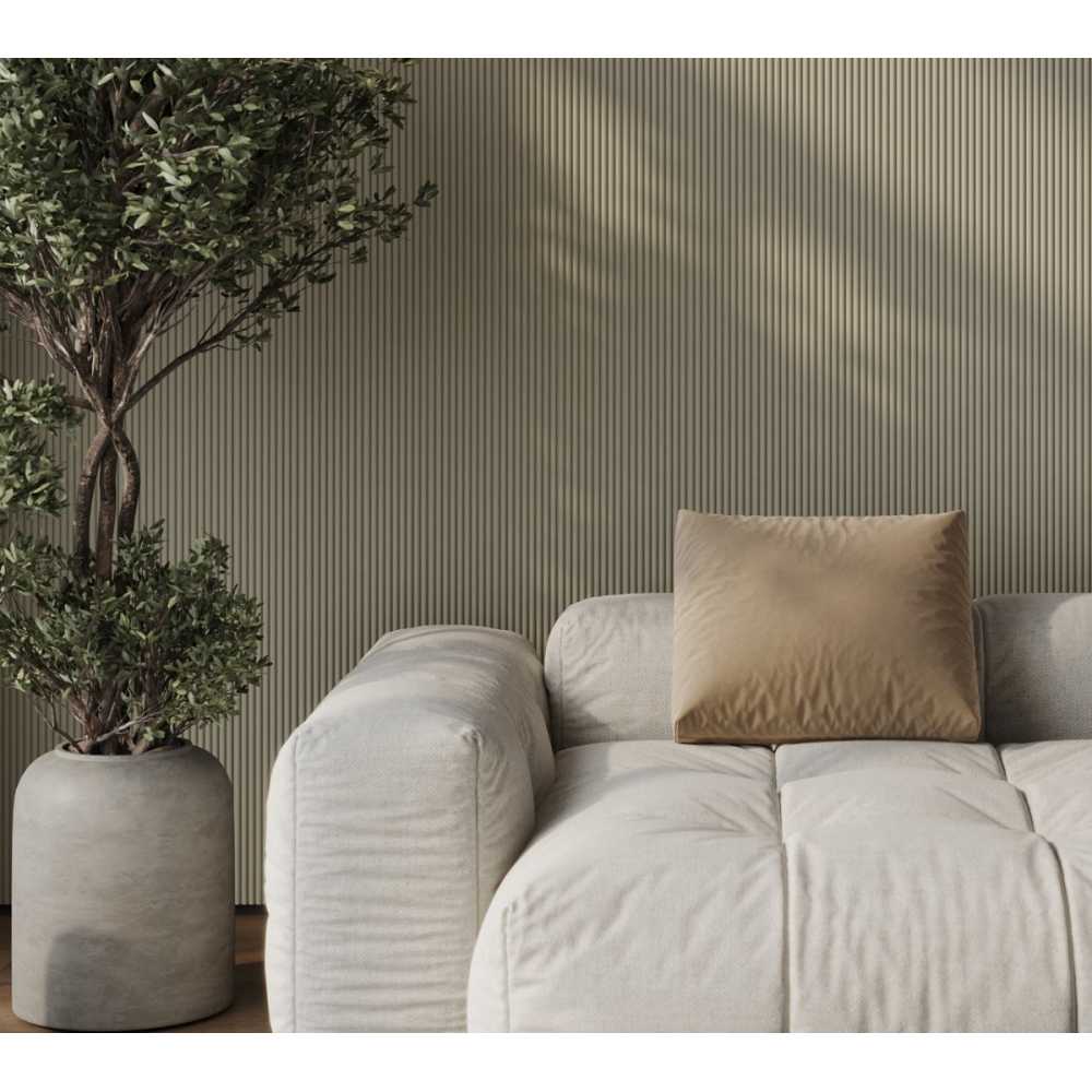 Фото Стеновая панель Ultrawood NEXT арт.WPC 001BG Бежевый (2900х106х9,3 мм)