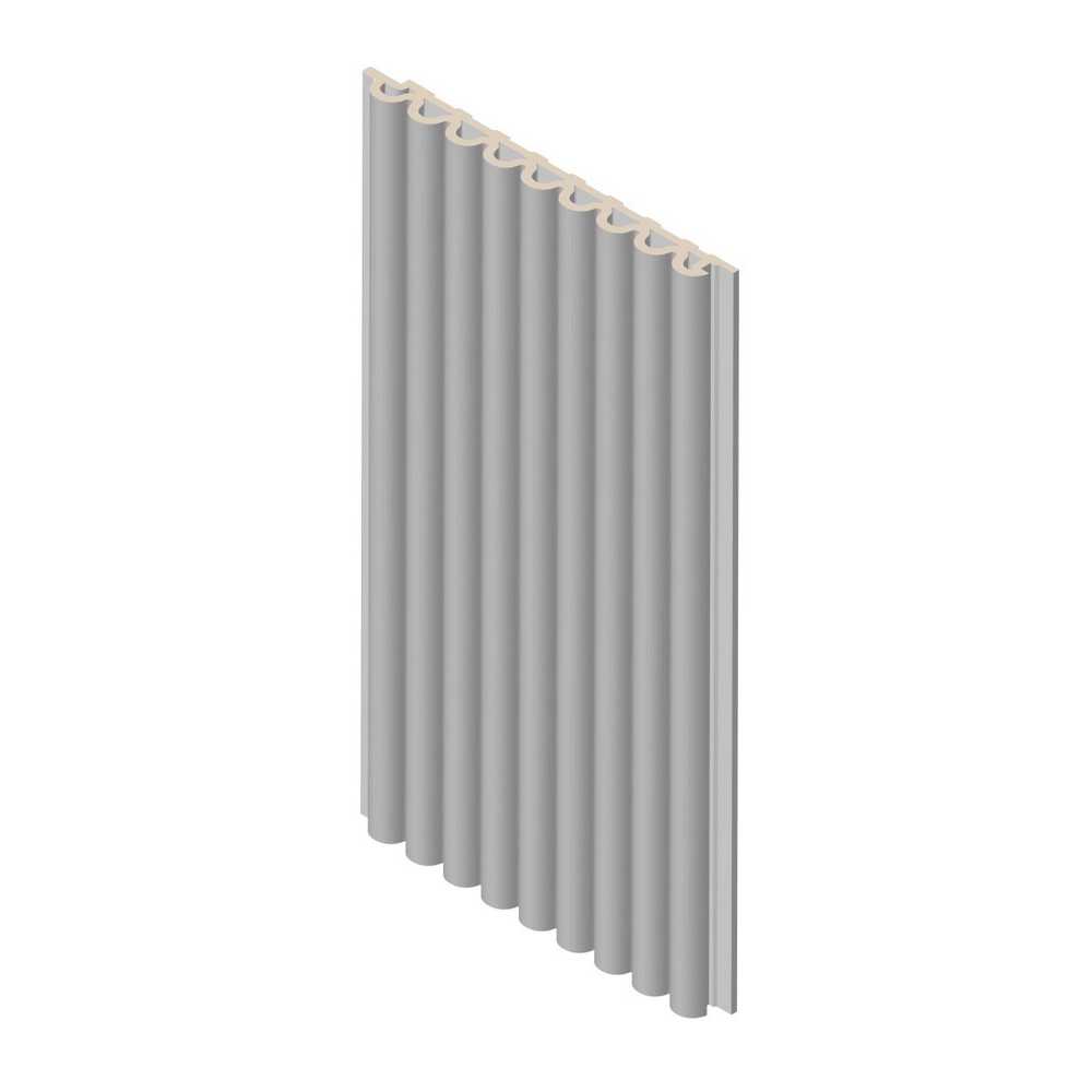 Фото Стеновая панель Ultrawood NEXT арт.WPC 001 PA под покраску (2900х106х9,3 мм)