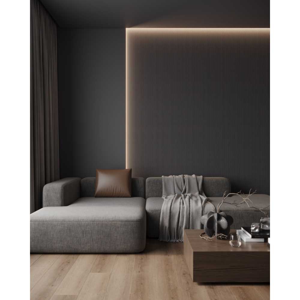 Фото Стеновая панель Ultrawood NEXT арт.WPC 002 WH Белый (2900х118х11 мм)