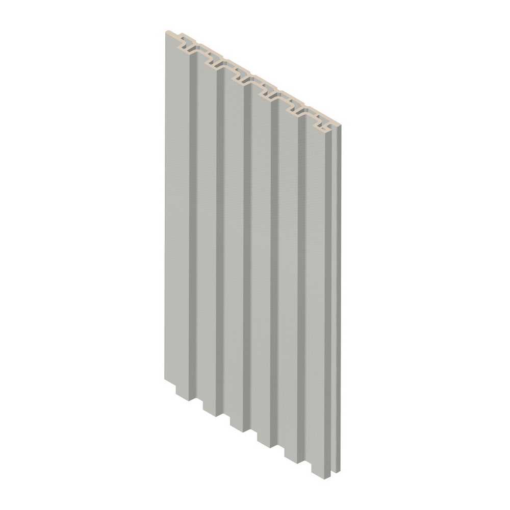 Фото Стеновая панель Ultrawood NEXT арт.WPC 002 WH Белый (2900х118х11 мм)