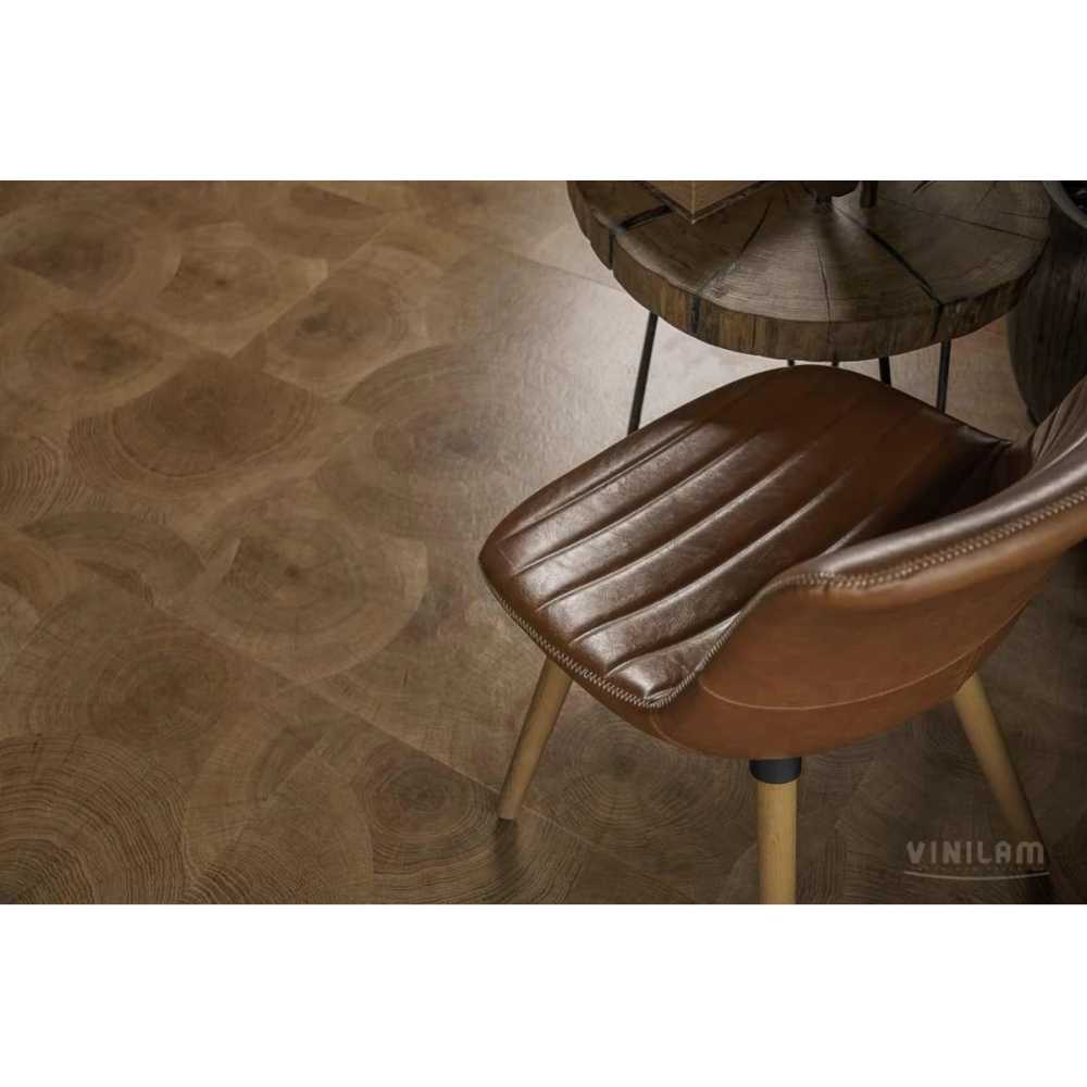 Фото Плитка ПВХ Vinilam Ceramo Stone Дуб Натуральный 61601, 43 класс (940х470х8.0 мм)