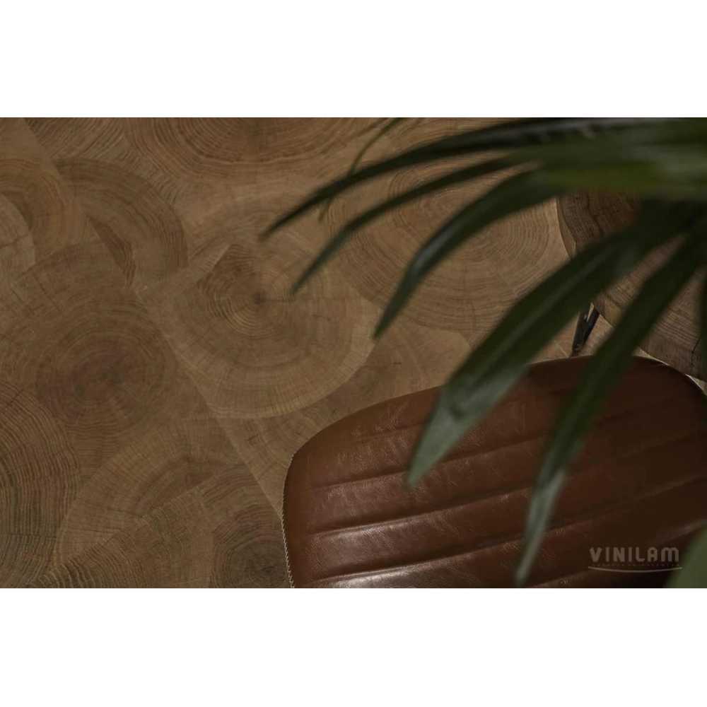 Фото Плитка ПВХ Vinilam Ceramo Stone Дуб Натуральный 61601, 43 класс (940х470х8.0 мм)