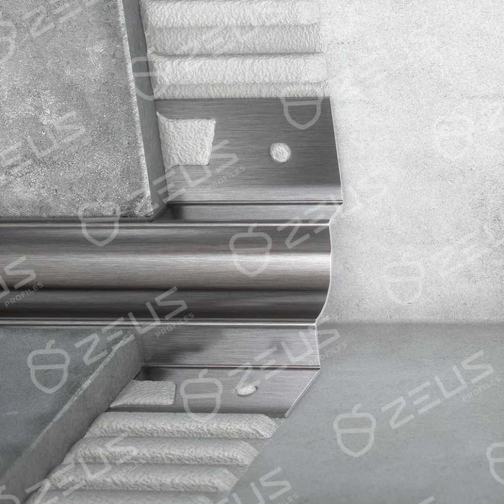 Фото Внутренний профиль для керамической плитки ZKIRD 8, длина 2700 мм