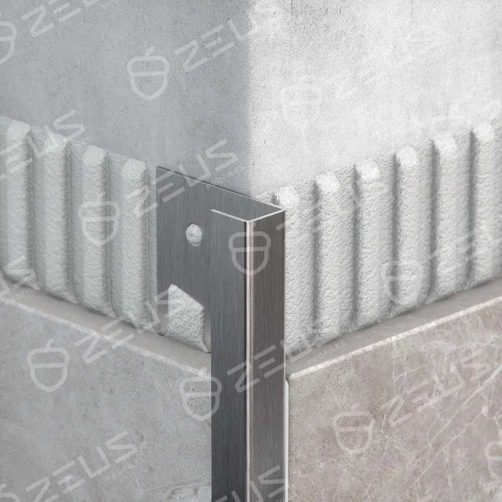 Фото Наружный профиль для керамической плитки ZK 10, длина 2700 мм